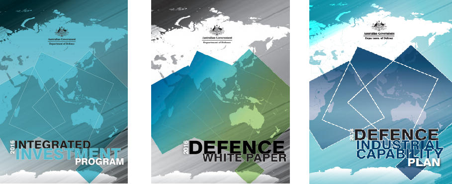 Defence West Publication Covers