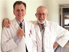 Professor Barry Marshall and Dr Robin Warren 2007